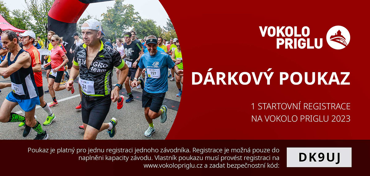 Dárkové poukazy (vouchery) na Vokolo priglu 2023